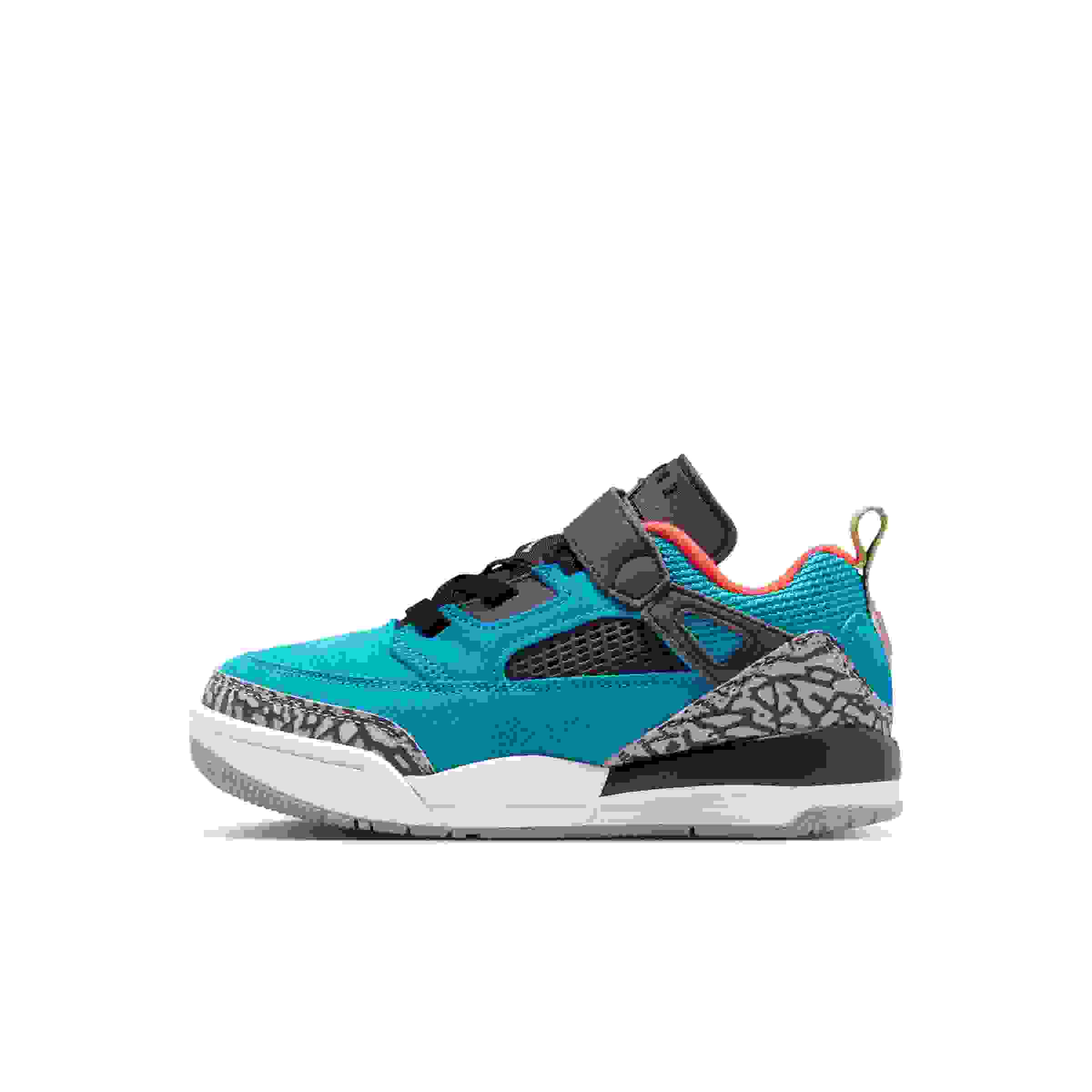 Jordan Spizike Low Preschool Boys' "Neo Turquoise/Light Crimson/Cosmic Fuchsia/Vivid Green" Shoe
